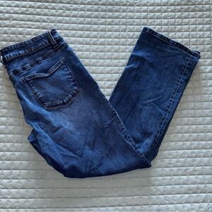 Talbots Jeans Womens Simply Flattering 5-Pocket Dark Denim Size 6P Curvy - C21A